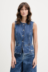 Karl Lagerfeld Jeans vesta dámská džínová