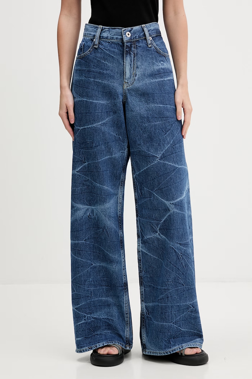 Karl Lagerfeld Jeans wide leg džíny dámské