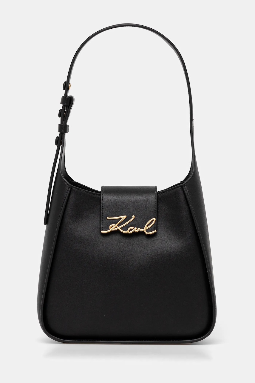Karl Lagerfeld  Kožená kabelka  K/SIGNATURE