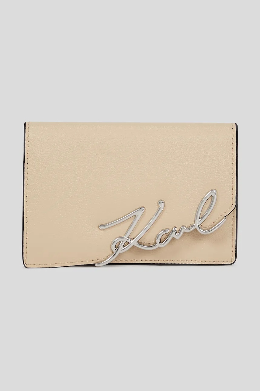 Karl Lagerfeld  Kožená peněženka  K/SIGNATURE