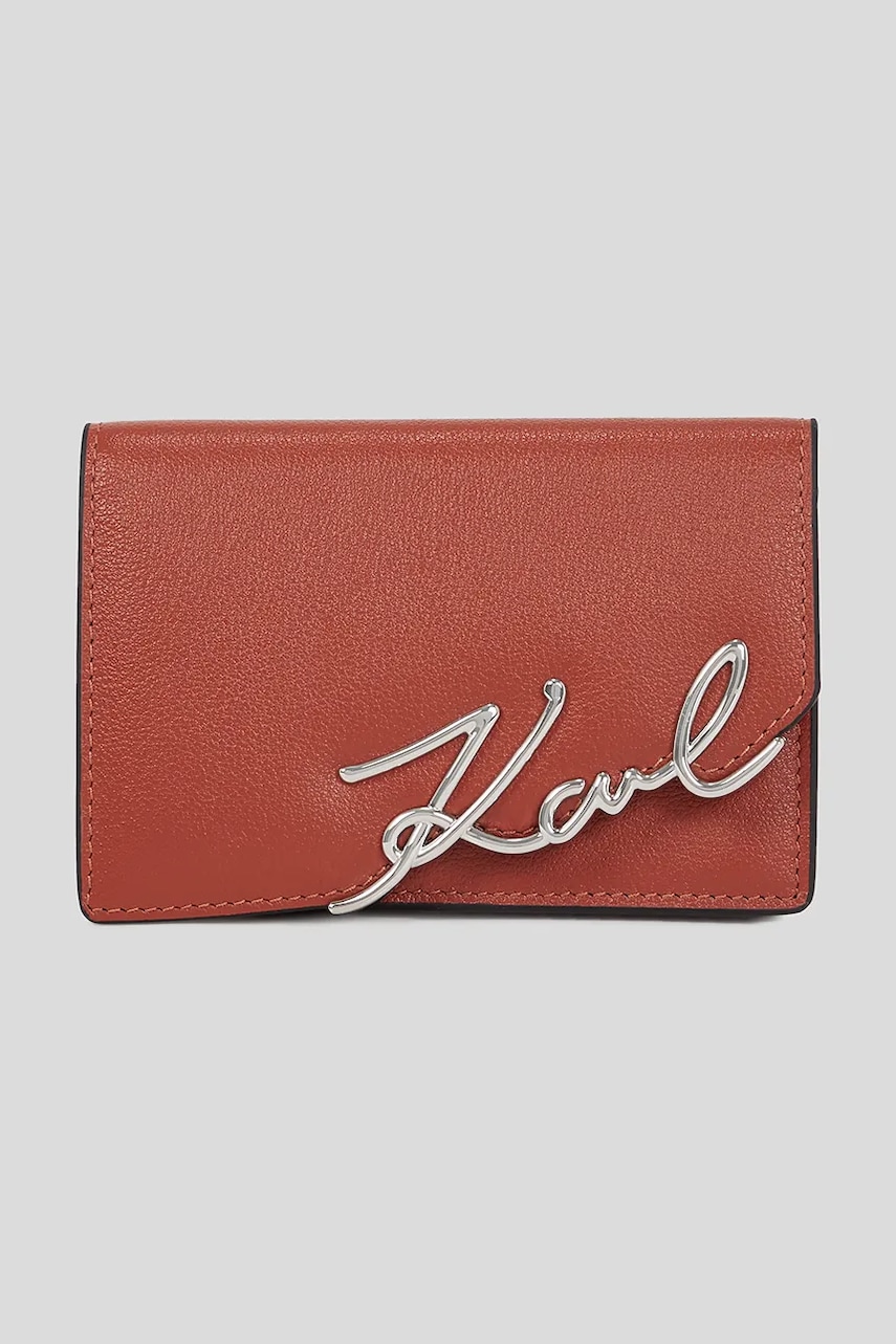 Karl Lagerfeld  Kožená peněženka  K/SIGNATURE