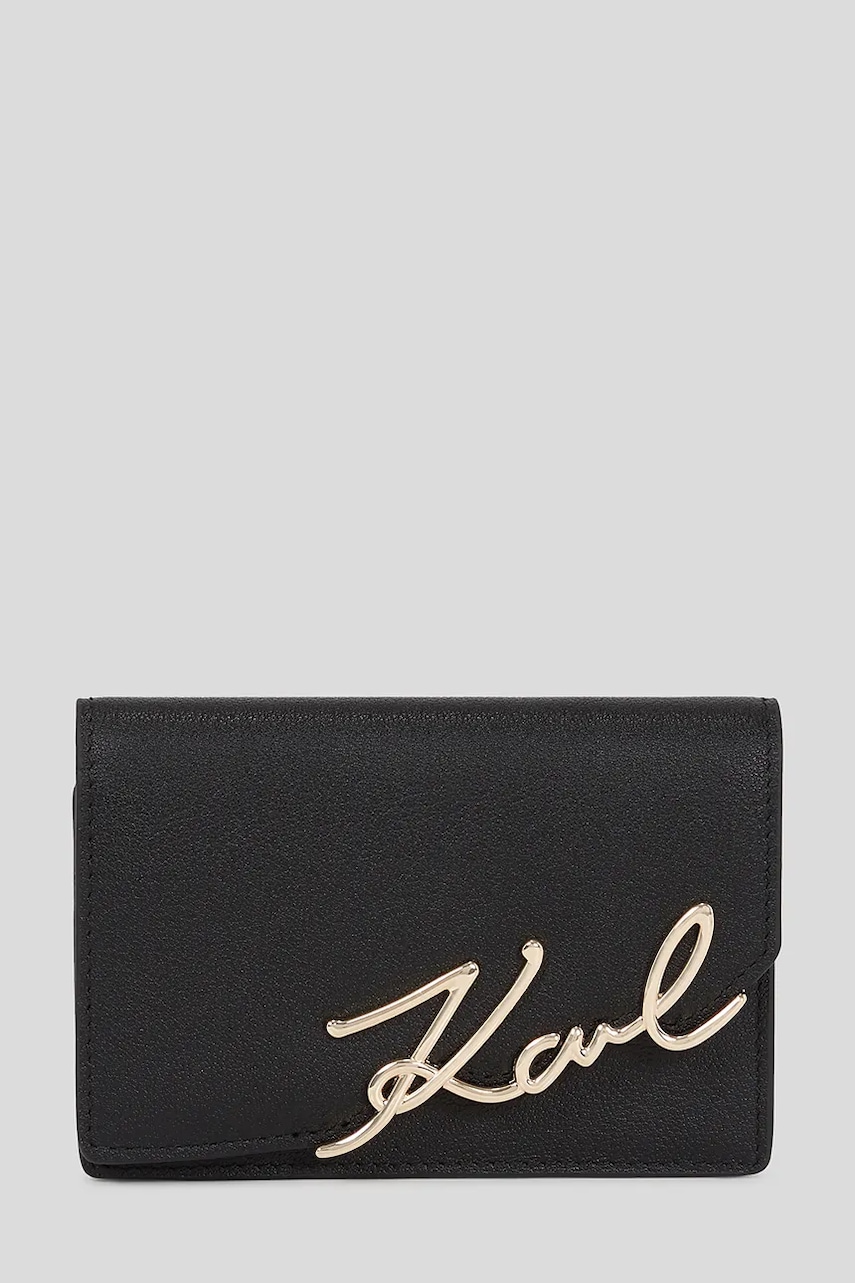 Karl Lagerfeld  Kožená peněženka  K/SIGNATURE