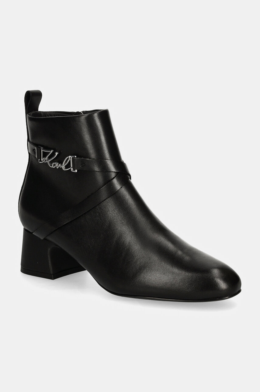 Karl Lagerfeld  Kožené kotníkové boty  BONNIE