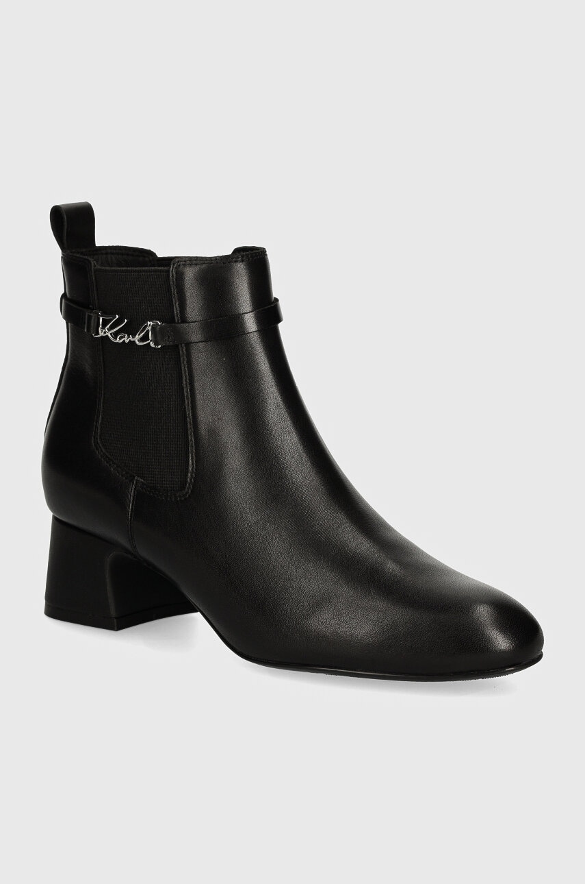 Karl Lagerfeld  Kožené kotníkové boty  BONNIE