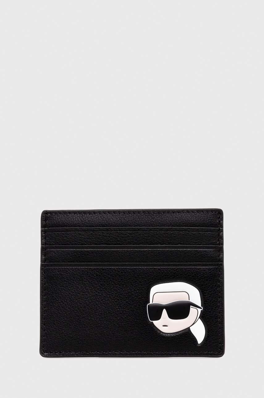 Karl Lagerfeld  Kožené pouzdro na karty