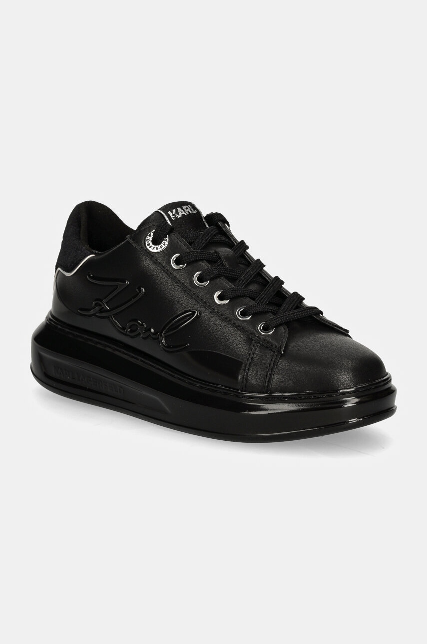 Karl Lagerfeld  Kožené sneakers boty  KAPRI