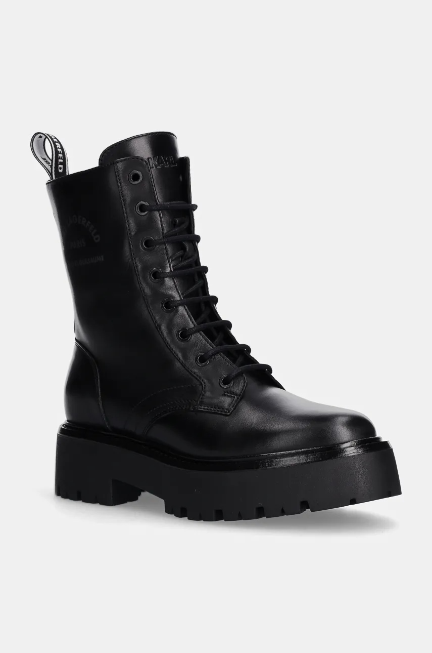 Karl Lagerfeld  Kožené workery  BURLY BIKER