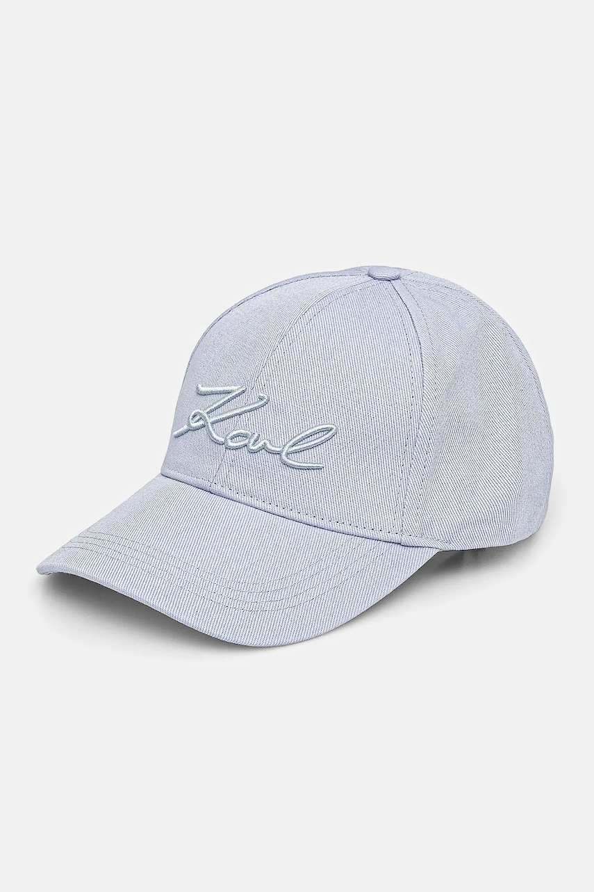 Karl Lagerfeld  kšiltovka dámská bavlněná K/SIGNATURE