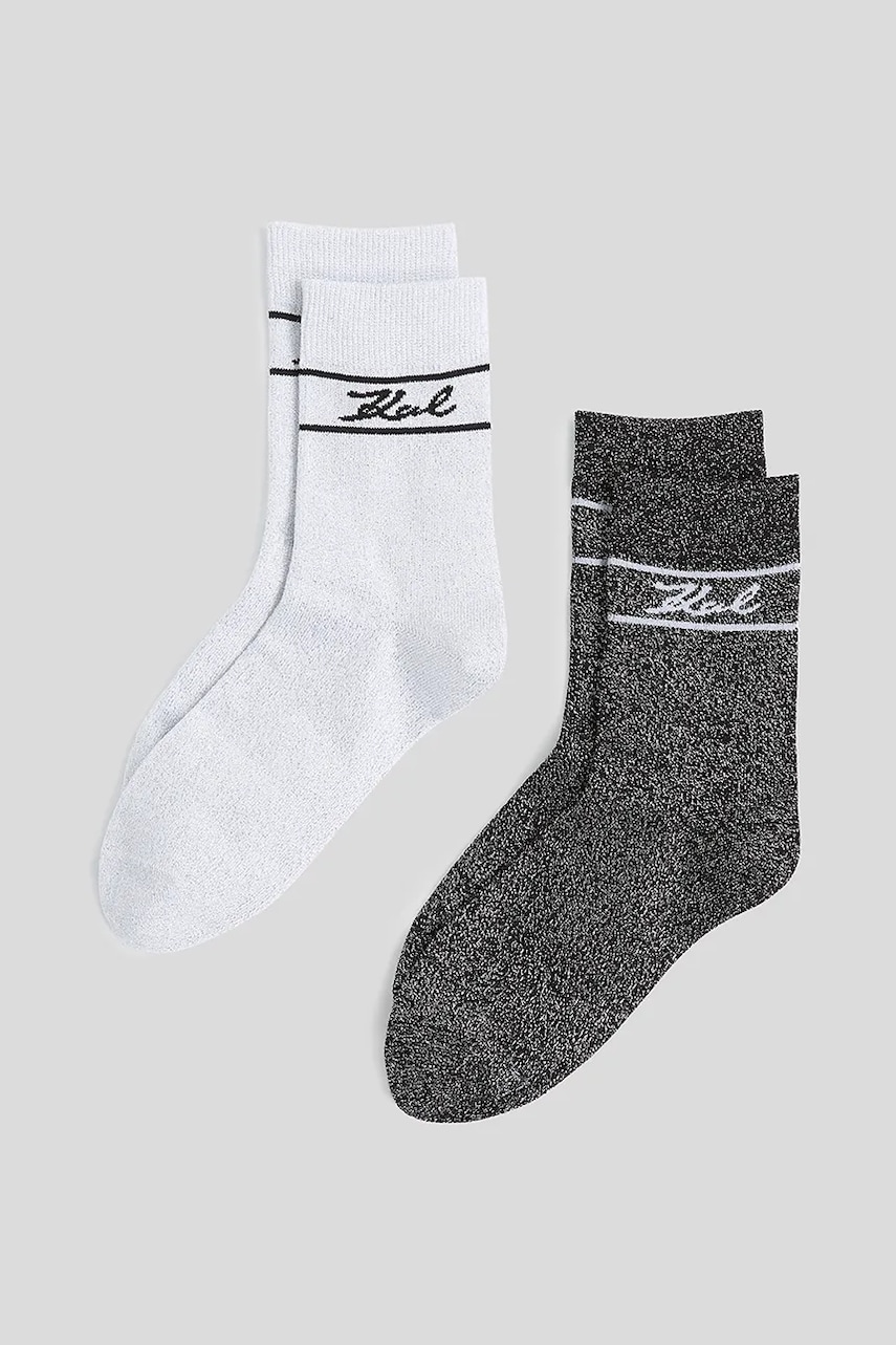 Karl Lagerfeld  Ponožky  K/SIGNATURE 2-pack