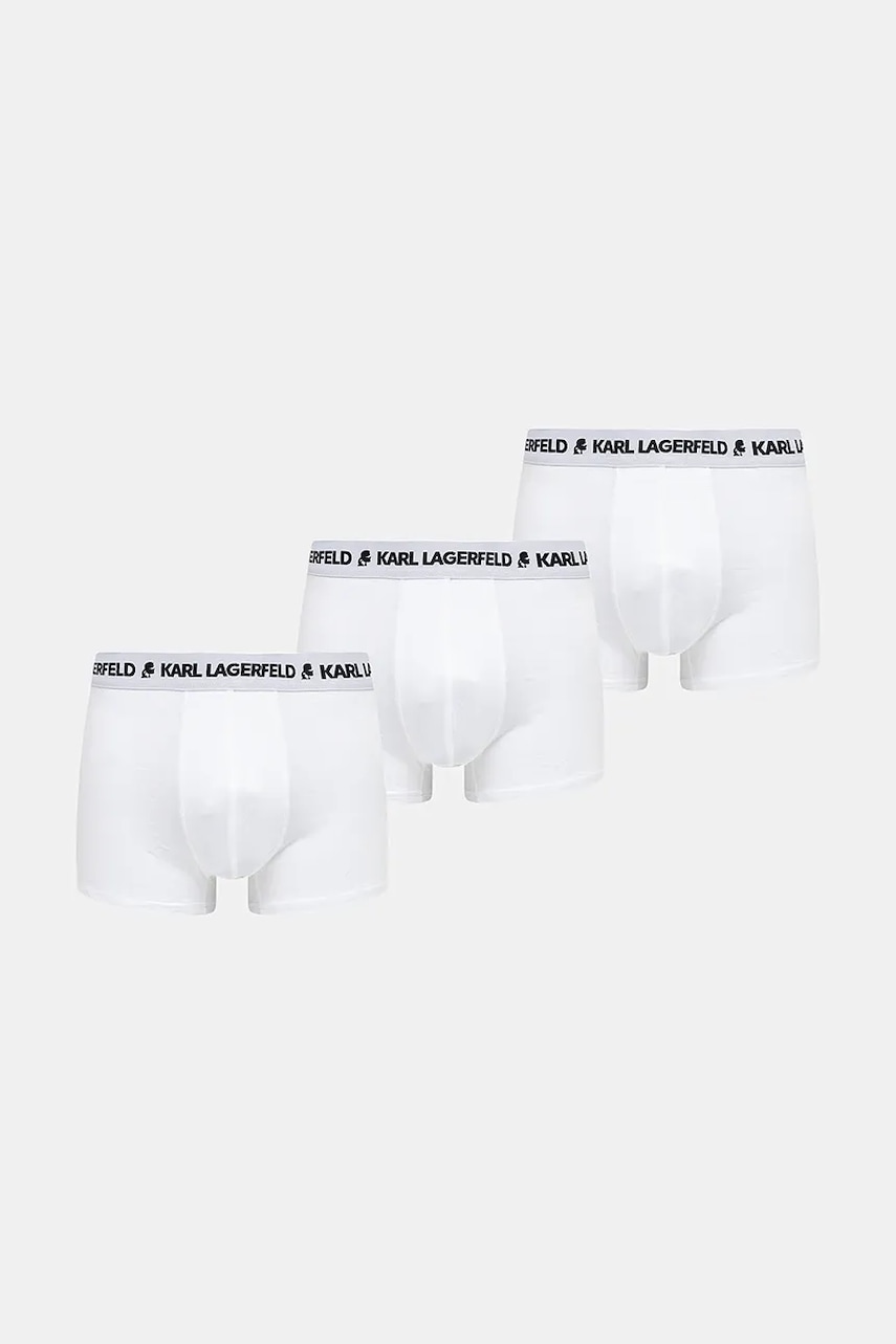 Karl Lagerfeld  přiléhavé boxerky pánské bavlněné s elastanem 3-pack