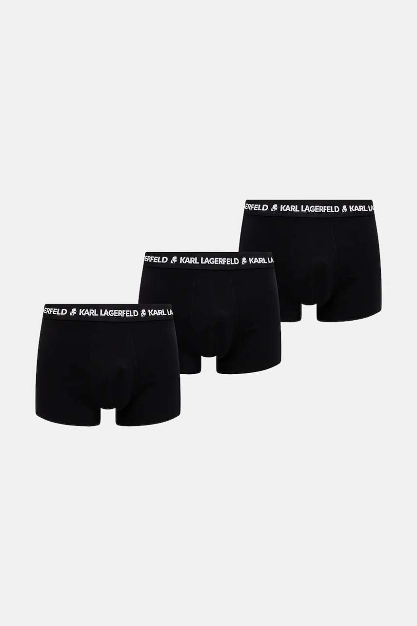 Karl Lagerfeld  přiléhavé boxerky pánské bavlněné s elastanem 3-pack
