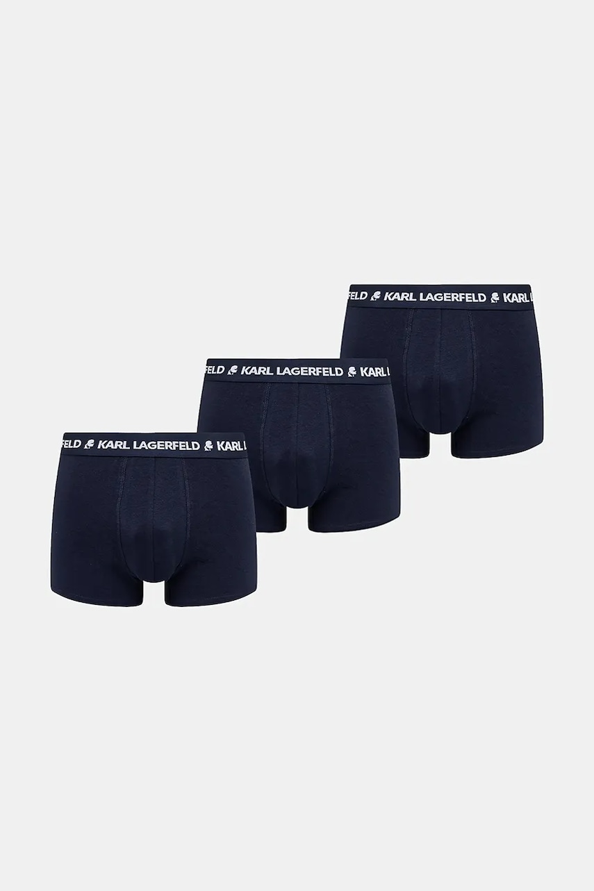 Karl Lagerfeld  přiléhavé boxerky pánské bavlněné s elastanem 3-pack