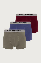 Karl Lagerfeld  přiléhavé boxerky pánské bavlněné s elastanem 3-pack