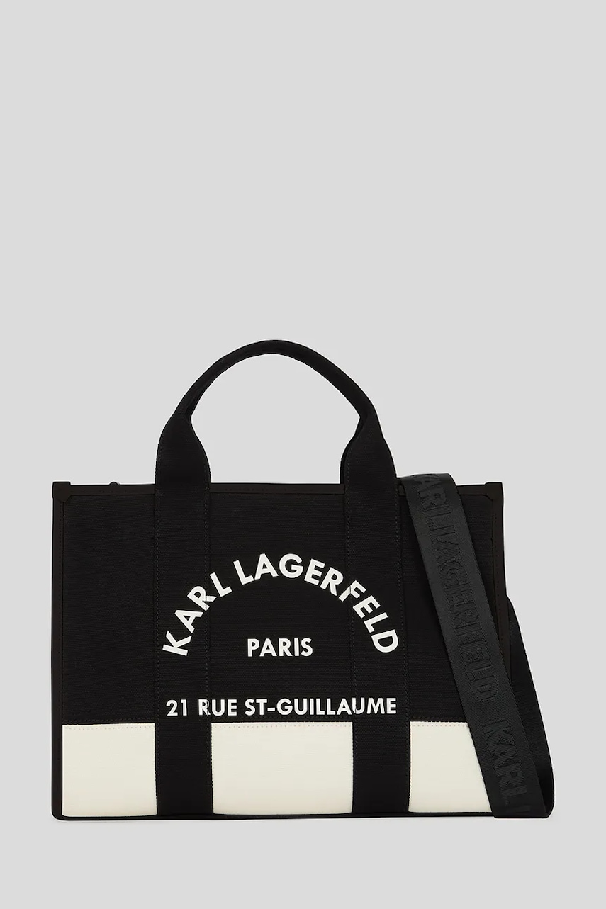 Karl Lagerfeld  tote taška dámská bavlněná K/RSG