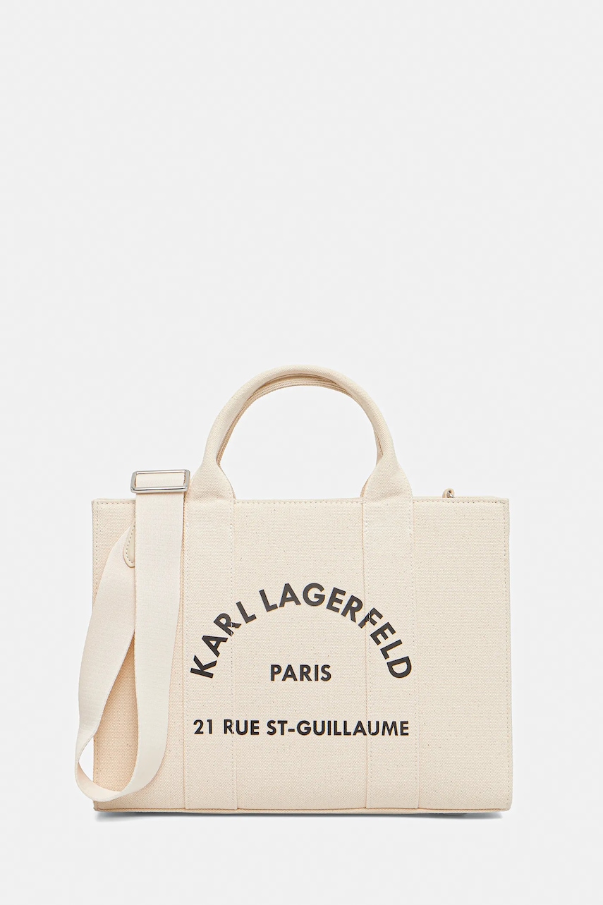 Karl Lagerfeld  tote taška dámská bavlněná K/RSG