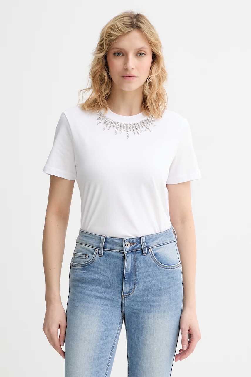 Karl Lagerfeld tričko dámské bavlněné