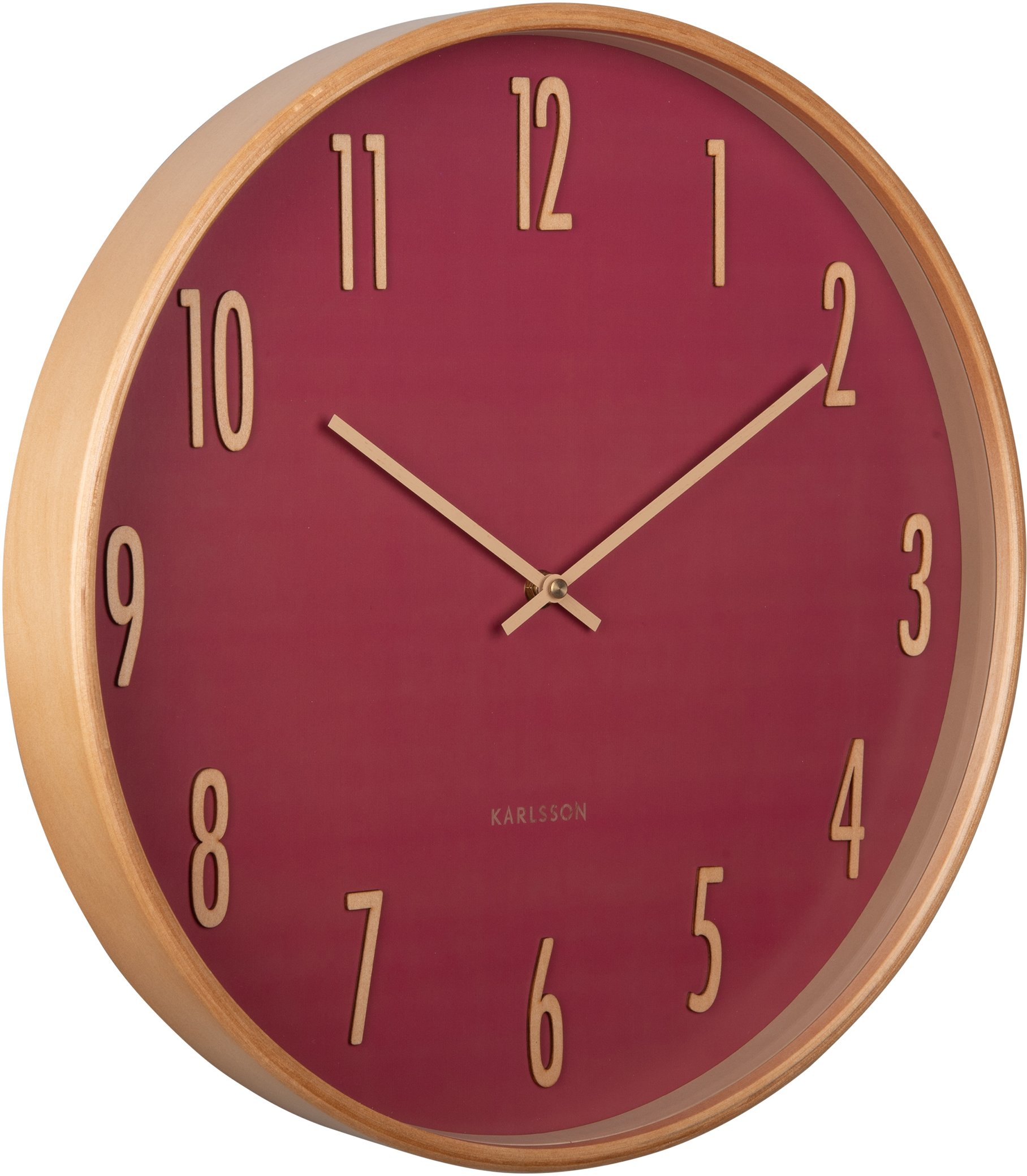 Karlsson Designové nástěnné hodiny KA5996RD