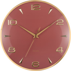 Karlsson Designové nástěnné hodiny KA6017RD