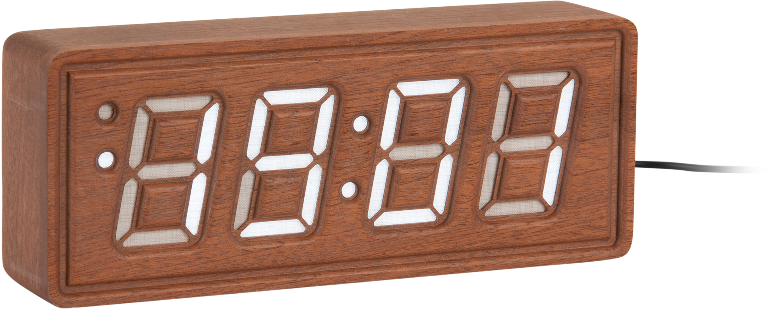 Karlsson Designový LED budík - hodiny 6024DW