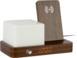 Karlsson Digitální stolní hodiny s lampou a nabíječkou 6079DW