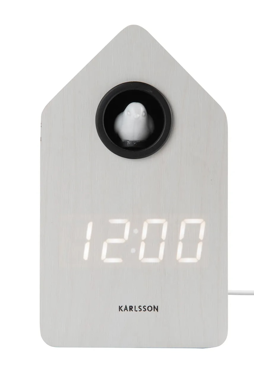 Karlsson  LED budík  Cuckoo LED 16 cm