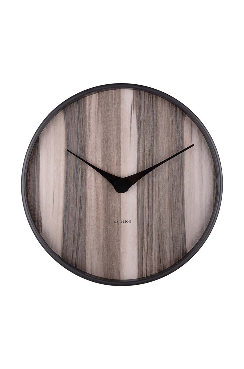 Karlsson  Nástěnné hodiny  Wood Melange