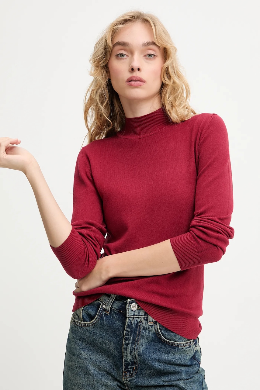 Kašmírový svetr Answear.LAB dámský, červená barva