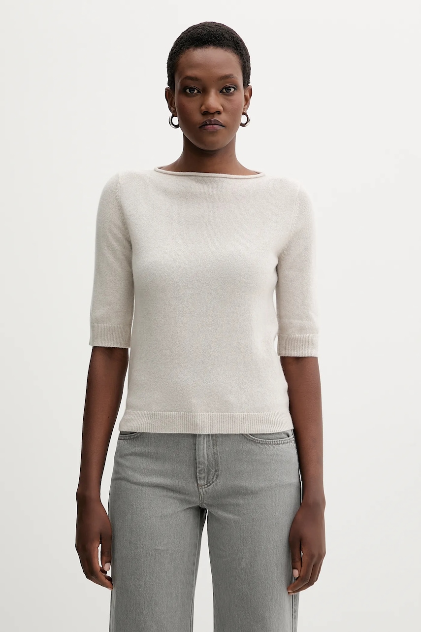 Kašmírový svetr Marella dámský, béžová barva, 2523366271200