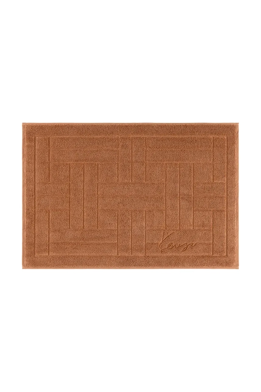 Kenzo  Bavlněný koupelnový kobereček  KWEAVE Cannelle 55 x 80 cm