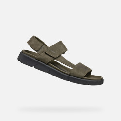 Khaki pánské sandály Geox XAN2S - Pánské