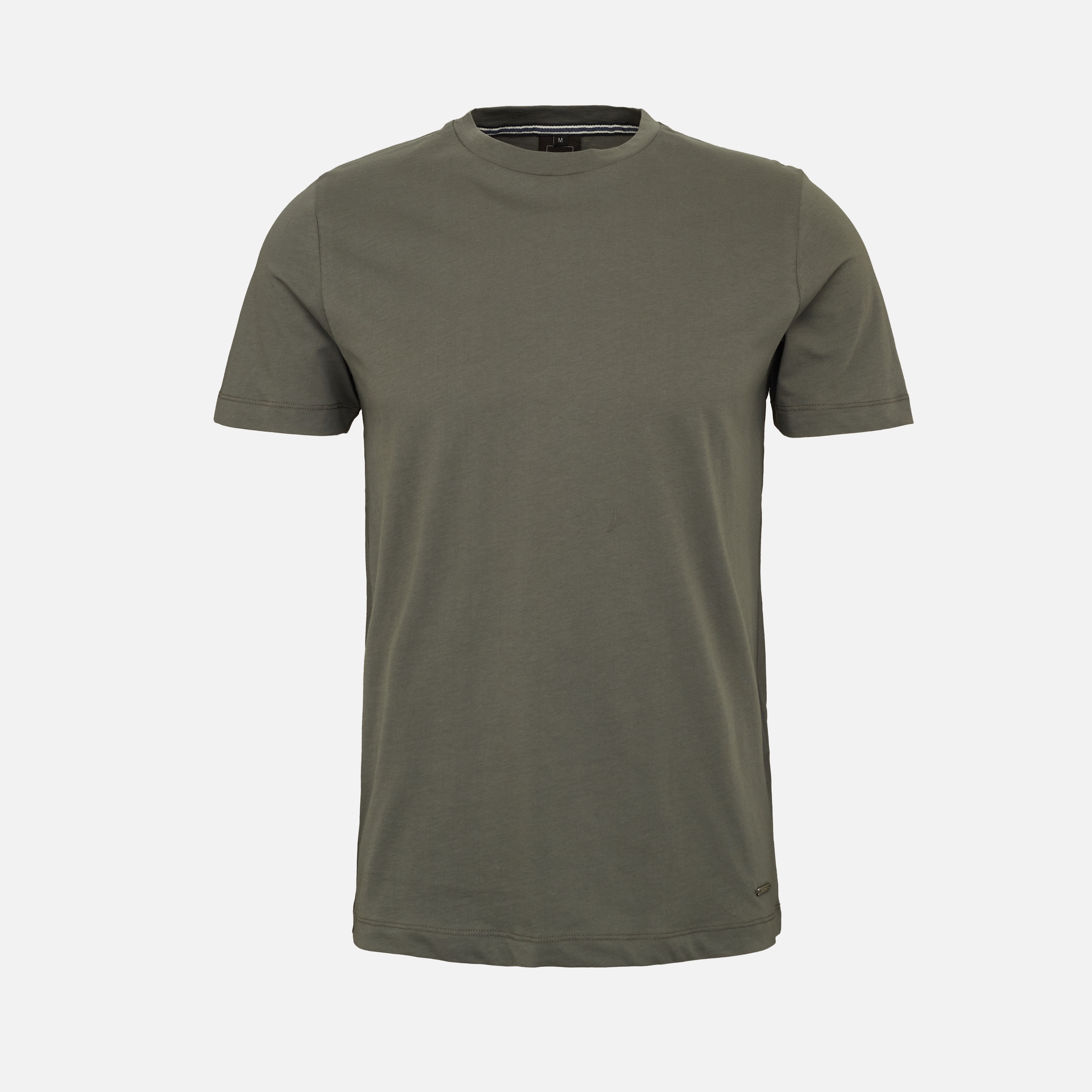 Khaki pánské tričko Geox - Pánské