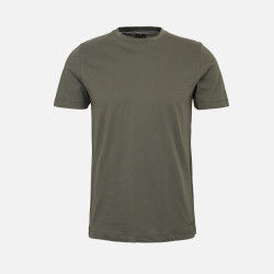 Khaki pánské tričko Geox - Pánské