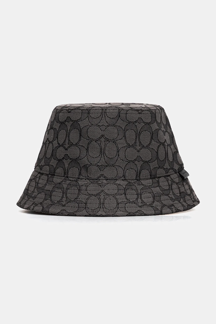 Klobouk Coach šedá barva, 29CCN94