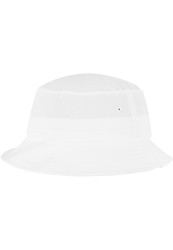 Klobouk Flexfit Cotton Twill Bucket White
