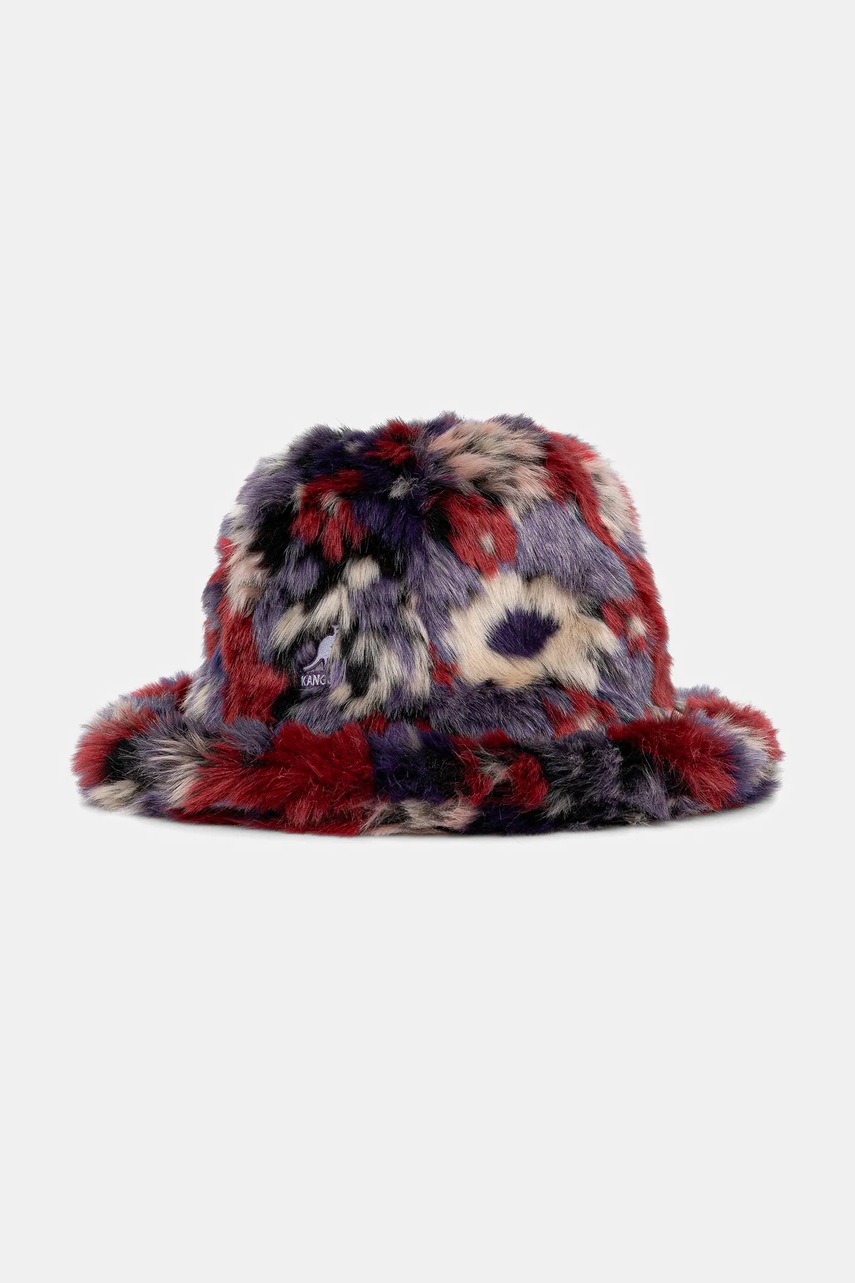 Klobouk Kangol FAUX FUR fialová barva, K4190ST.PM521