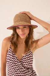 Klobouk women'secret béžová barva, 4382370