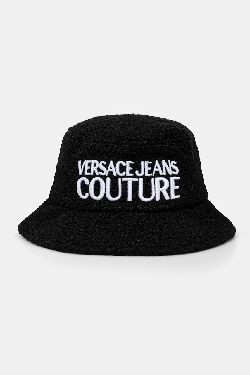Klobouk z vlněné směsi Versace Jeans Couture