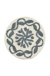 Koberec do koupelny Madam Stoltz Round Tufted