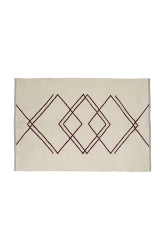 Koberec Hübsch Rhomb 120 x 180 cm