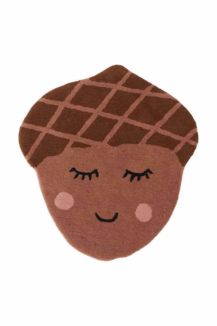 Kobereček s vlnou OYOY Acorn 80 x 80 cm