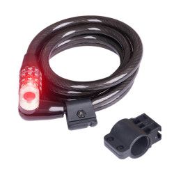 Kódový zámek W-TEC Bahrand 12*1800mm s LED světlem