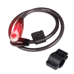 Kódový zámek W-TEC Boelis 10*800mm s LED světlem