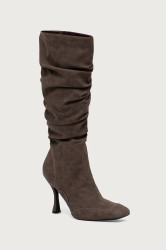 Koi Footwear  kozačky nad kolena na vysokém podpatku dámské Odyssey Padded Curve Heel Boots