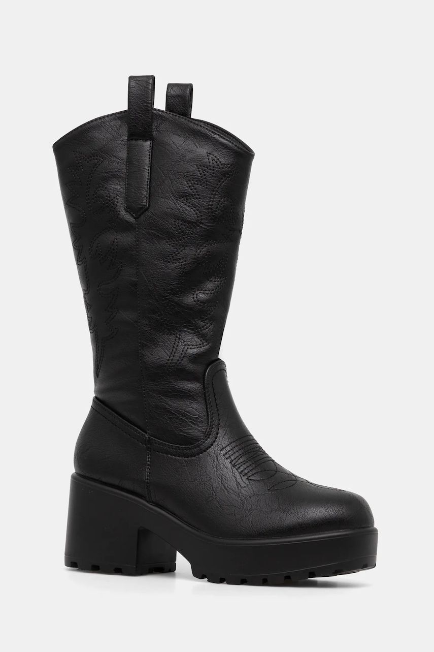 Koi Footwear  Kozačky  Wintu Long Chunky Western Boots