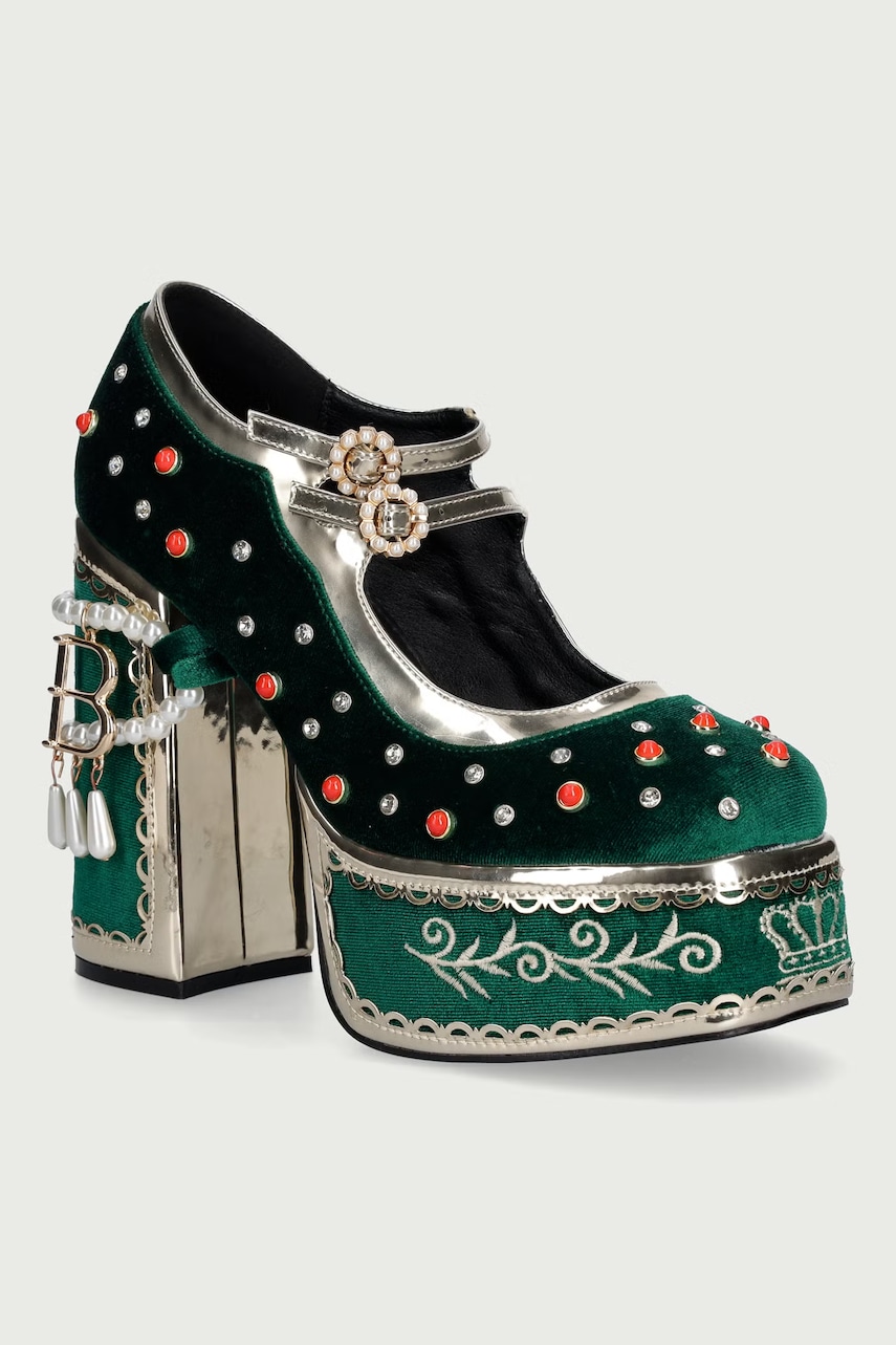Koi Footwear  lodičky Boleyns Revenge Bejewelled