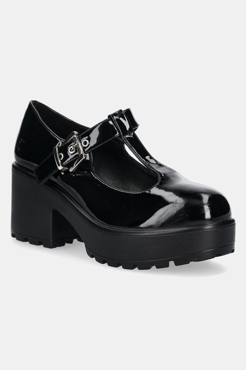 Koi Footwear  Lodičky  SAI BLACK MARY JANES ‘ PATENT EDITION’