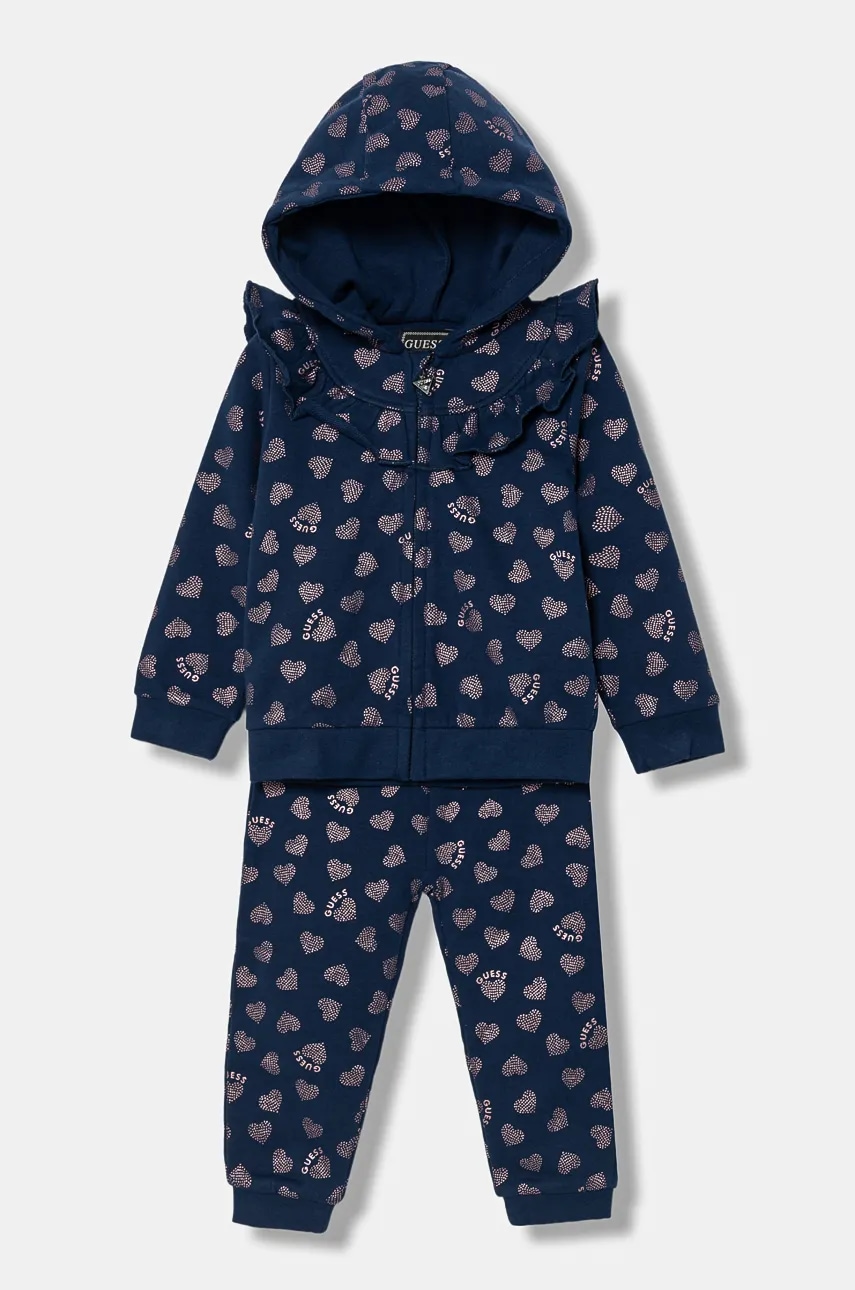 Kojenecká bavlněná tepláková souprava Guess 2-pack