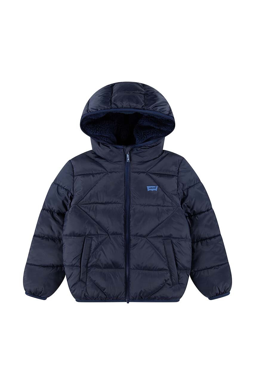 Kojenecká bunda Levi's SHERPA LINED PUFFER JKT