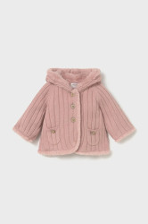 Kojenecká bunda Mayoral Newborn růžová barva, 2333