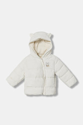 Kojenecká bunda United Colors of Benetton béžová barva, 2WU0AN00U